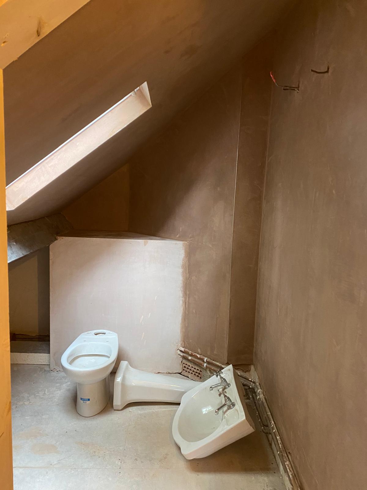 Plastering work
